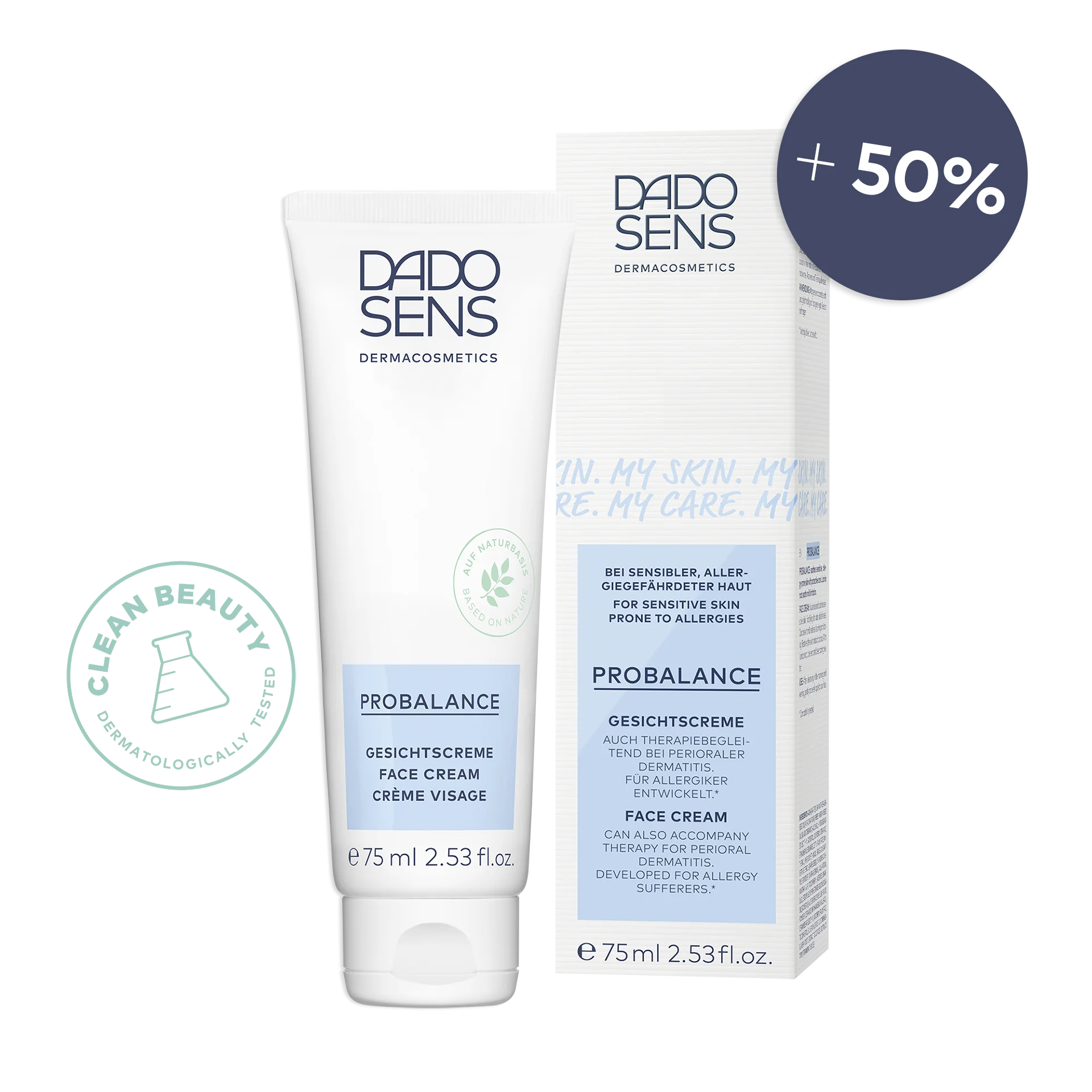 GESICHTSCREME Sondergröße 75 ml GESICHTSCREME Sondergröße 75 ml